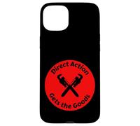Direct Action Gets the Goods - IWW call to action Case for iPhone 15 Plus