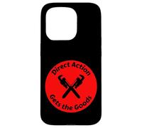 Direct Action Gets the Goods - IWW call to action Case for iPhone 15 Pro