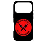 Direct Action Gets the Goods - IWW call to action Case for iPhone 17 Pro