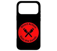 Direct Action Gets the Goods - IWW call to action Case for iPhone 17 Pro Max