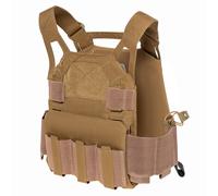 Direct Action Hellcat Low Vis Plate Carrier Tactical Vest - Coyote Brown