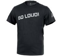 Direct Action Logo T-Shirt Printed Mens Tee Motto Graphic Gym Cotton Top Black