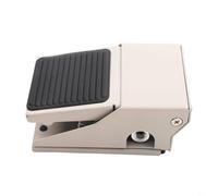 Direct Action Pneumatic Foot Valve 3 Way 2 Position with G1/4 Thread for Use in Air Powered Tools and Equipment Sturdy Metal Construction (FV320 White)