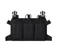 Direct Action Skeletonized Triple 223 Flap Pouch - Black