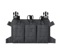 Direct Action Skeletonized Triple 223 Flap Pouch - Shadow Grey