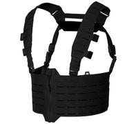 Direct Action Warwick Zip Front Tactical Chest Rig Vest - Black