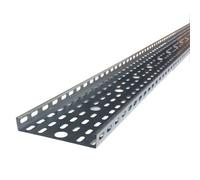 Direct Channel 75mm Medium Duty Cable Tray, 3 Metre Length x 4 Quantity
