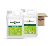 Direct Chems 20% Acetic Acid for Gardening - 10kg - Powerful Weed Killer & Garden Cleanser - Non-Residual Formula - Multi-Purpose Garden Use