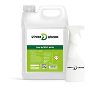 Direct Chems 20% Acetic Acid for Gardening - 5kg - Powerful Weed Killer & Garden Cleanser - Non-Residual Formula - Multi-Purpose Garden Use