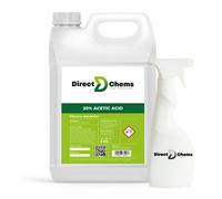 Direct Chems Directchems 20% Acetic Acid (White Vinegar) 5L, Eliminate Weeds , Concentrated , No Glyphosate , Garden, Patio & Driveway