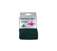 2 pair pack 70 Denier Opaque School Tights art no 7134 (11/13, BOTTLE GREEN)