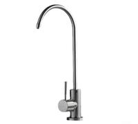Direct Drinking Water Filter Faucet Stainless Steel Under Sink Purifier System Fast Flow for Kitchen 27cm Black(Gray)