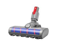 Direct-Drive Motorized Floor Brush Head, Compatible For Dyson V7/V8/V10/V11/V15 - Soft Roller Sweeper With 4 LED Lights, Anti-Tangle, Compatible With Hardwood & Carpet