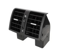 Direct-Fit Cabin Register Housing for Specified Rear Console Use, Air Outlet Trim Replacement, Dark Gray ABS Service Part Component Rear Air Vent Outlet Console Panel Cabin Grille Replacement Interior