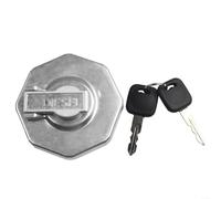 Direct Fit Fuel Cap with Key for Isuzu ELF for npr NQR 4HK1 700P Series, High Grade Plastic Construction, Part No 8-98146010-0 8-98088982-0