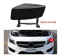 Direct Fit Headlight Cleaning Cover for Mercedes W117 C117 Models | Precise fit for C117 W117, 2013-2016 models, seamless integration, easy snap-in install(Bright Black right)