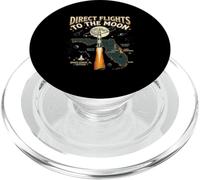 Direct Flights to the Moon Florida Space Coast Retro PopSockets PopGrip for MagSafe