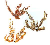 Direct Florist Supplies - 3 x 45cm Autumn Mixed Berry Spray - Red Orange Yellow Autumn Artificial Flower for Home Decoration Wreath Displays Bouquet Autumn Floral Arrangement