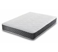 Direct Furniture Suppliers Ltd 5Ft Kingsize Hybrid Mattress - 8 Inch (20Cm) Thick, Spring & Memory Foam, Medium-Firm Orthopaedic Support - 150X200Cm