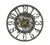 Direct Global Trading Newby Mechanical Wall Clock - Verdigris 12''