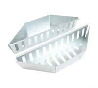Direct indirect heat control, slow, searing steaks, fits 47-67cm kettles, 2-pack value