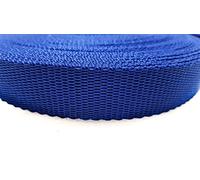 Direct Manufacturing 25mm Blue Webbing Rolls Polyproplene 440kg Straps and Lashing (100m)