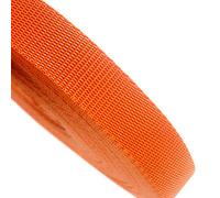 Direct Manufacturing 25mm Orange Webbing Rolls Polyproplene 440kg Straps and Lashing (100m)