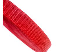 Direct Manufacturing 25mm Red Webbing Rolls Polyproplene 440kg Straps and Lashing (100m)