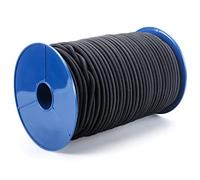 Direct Manufacturing 8mm Black Elastic Bungee Rope Shock Cord Tie Down Boats Trailers 100m