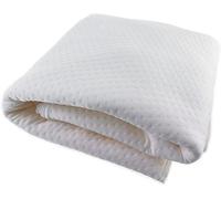 Direct Manufacturing Memory Foam Mattress Cover- Standard Double 4ft6x6ft3” (3”-7cm), Cooling Technology by Coolmax, Prevents Overheating, Ultra Soft, Machine Washable-Made in UK