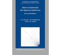 Direct Methods for Sparse Matrices (Numerical Mathematics and Scientific Computation)