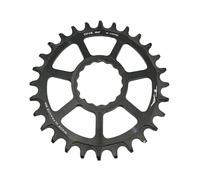 Direct mount MTB chainring for Race Face Cinch TA One RF 28DTS 12V. Black.