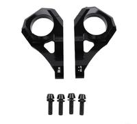 Direct Mount Stem for Downhill Mountain Bikes Supporting For Dual Crown Fork Integration and 31.8mm Handlebar Fit (Black)