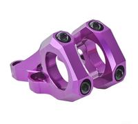 Direct Mount Stem, With Dual Crown Forks, Aluminium Alloy Stem, CNC Machined And Anodized, For Surron Light Dirt Bike Riders, For Mountain Bike(Purple)
