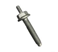 Direct Replace Engine Bolt For Seat for altea for toledo Direct(1PCS) | Fits for skoda Seat, replaces N91029602, secures engine stability, silver metal finish