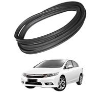 Direct Replacement Boot Seal for Civic 2012-2015 OE: 74865-TS6-H01, Waterproof Rear Trunk Lid Weatherstrip Rubber Tailgate Gasket Dustproof