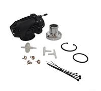 Direct Replacement Turbocharger Valve for Modified Vehicles with Support for Fourth Generation Turbo Technology (Black)
