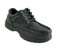 Direct Schoolwear New! U.S. Brass Boat Shoe - Style No. 7395 (Adult Shoe Size 9) Black