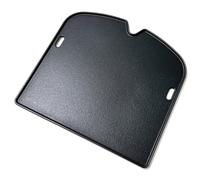 Direct Store Cast Iron Griddle for Weber Traveler, 140 sq.in Black Grill Griddle, Reversible Replacement Part for Portable Gas Grill
