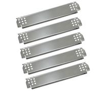 Direct Store Stainless Steel Grill Heat Plates (5-pack) - Replacement for Nexgrill, Cuisinart, Expert Grill, Grill Master, Char-Broil, Kitchen Aid