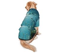 Direct Sunlight On The Seabed Dog Hoodie – Soft & Breathable Polyester Pet Clothes for Medium, and Large Dogs