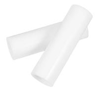 Direct Tent Pole Connector 2pcs Plastic Joint for Camping Adventures | Outdoor Canopy Tent, Lightweight Portable White Plastic Coupling, Reliable Versatile Design for Tent Rods