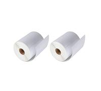 Direct Thermal Labels 2 Roll 500 Labels Shipping Labels White 4" x 6"(101x152mm) Packaging Envelopes Labels for Direct Thermal Printers