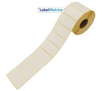 Direct Thermal Labels, 50mm x 25mm, White, Permanent Adhesive, Compatible with Zebra GK, GC, and ZD Range, 1,000 per Roll (10 Rolls)