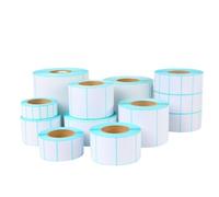 Direct Thermal Removable Blank Labels Rectangle Self-Adhesive Writable Barcode Supermarket BPA Free Stickers for Thermal-Printer for Storage, Organization(70x50mm 500PCS)