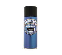 Hammerite 5084778 Direct To Rust Smooth Finish Aerosol Satin Black 400Ml