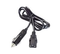 Direct Transfer Vehicle Appliance Cord 12-24 C13 Three Prong Socket Wire 18AWG 150cm for Portable Rice Cooker Car Truck Seatside Mealtime Power