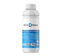 DIRECTCHEMS Acetic acid 20% (Strong White Vinegar) 1KG, Effective Cleaner for Home| Concentrated | No Glyphosate