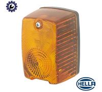HELLA 2BA 002 652-111 Indicator - mounting - Lens Colour: Yellow - left/Lateral Mounting/Front