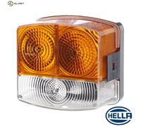 HELLA 2BE 002 776-261 Direction Indicator - Halogen - 12V - mounting/Bolted - Plug: Blade Terminal - right - Quantity: 1